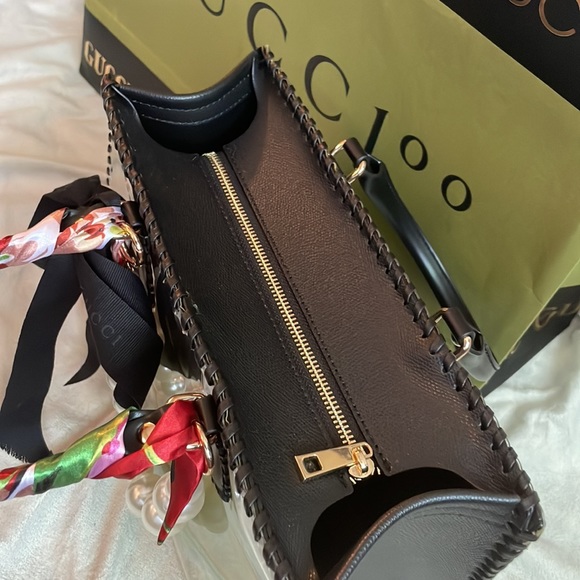 AUTHENTIC Gucci paper shopping bag handmade purse - Picture 5 of 9